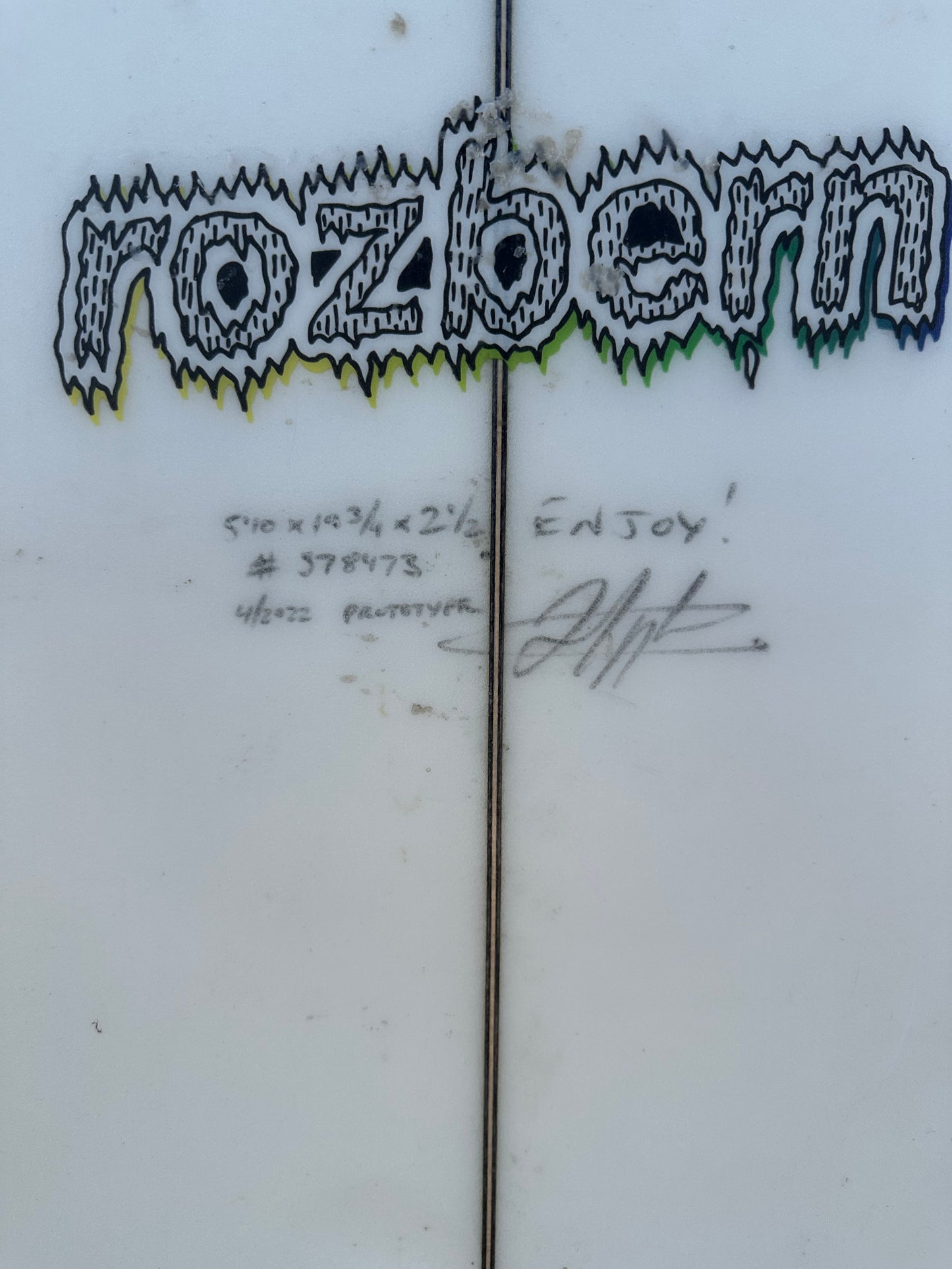 USED - Custom | 5’10 x 19 3/4 x 2 1/2 x 30.5L | #578473