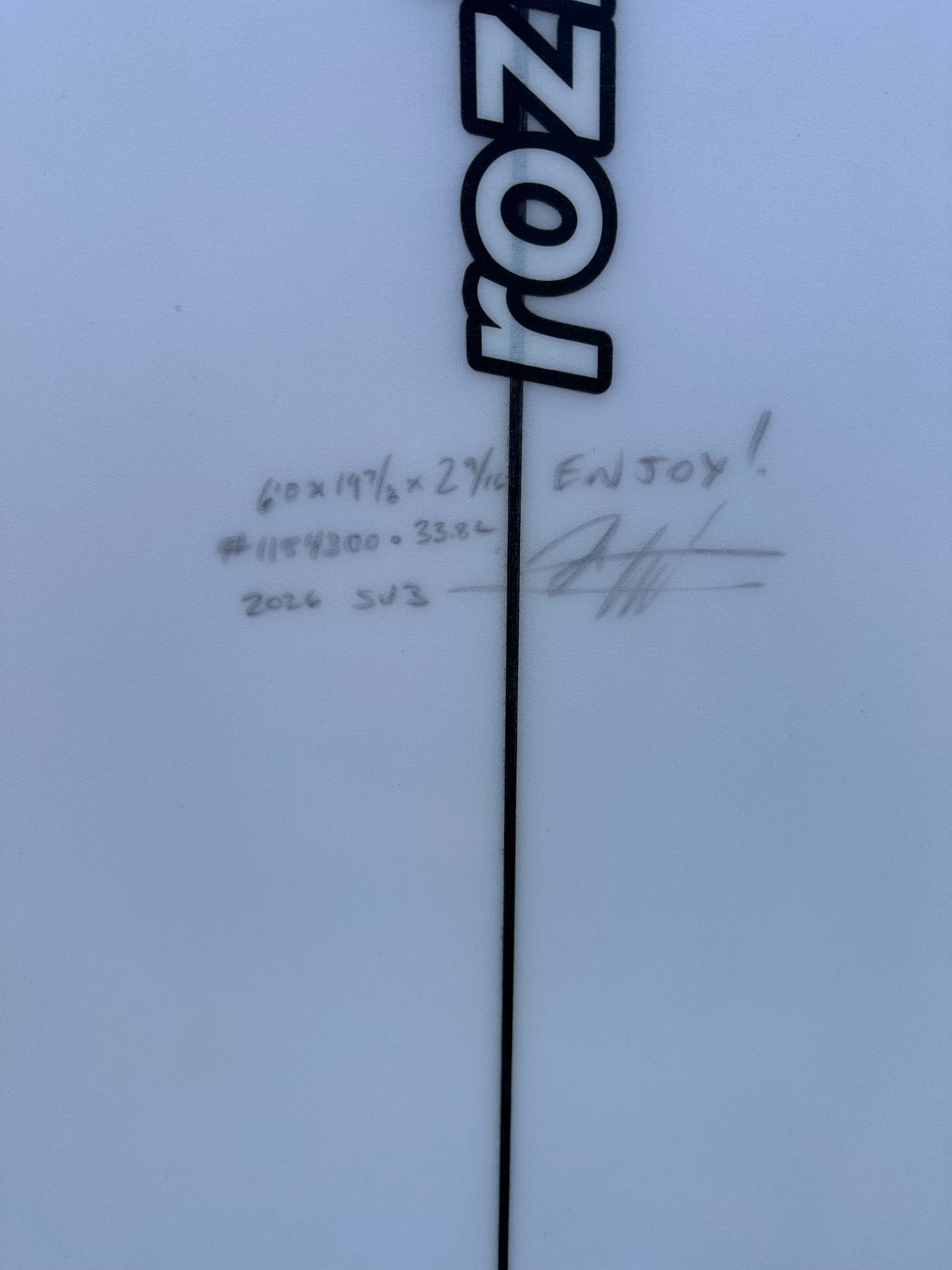 SV3 | 6'0 x 19 7/8 x 2 9/16 - 33.8L | #1154300