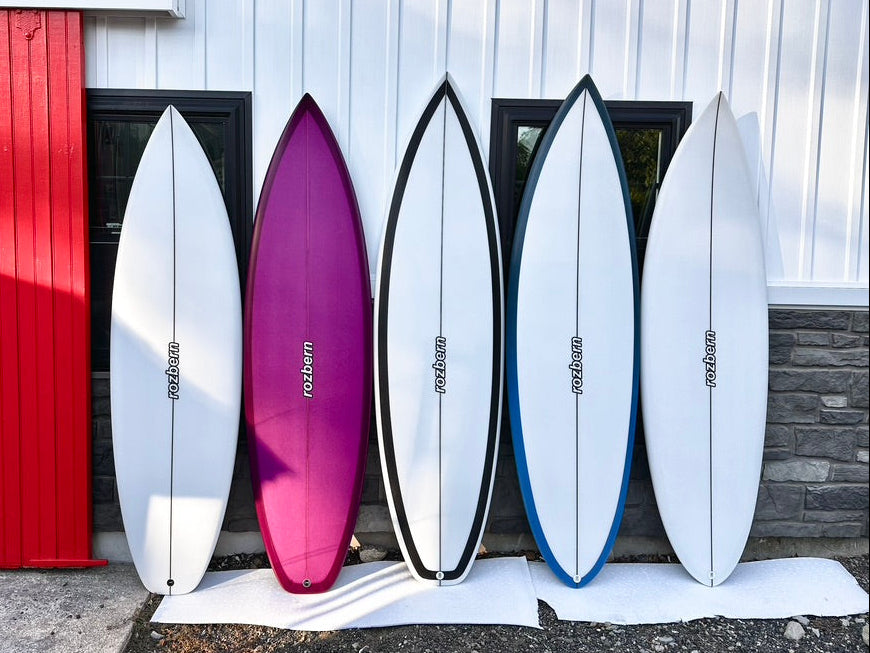 Rozbern Surf | Shapes by John Oppito, crafted in Rhode Island