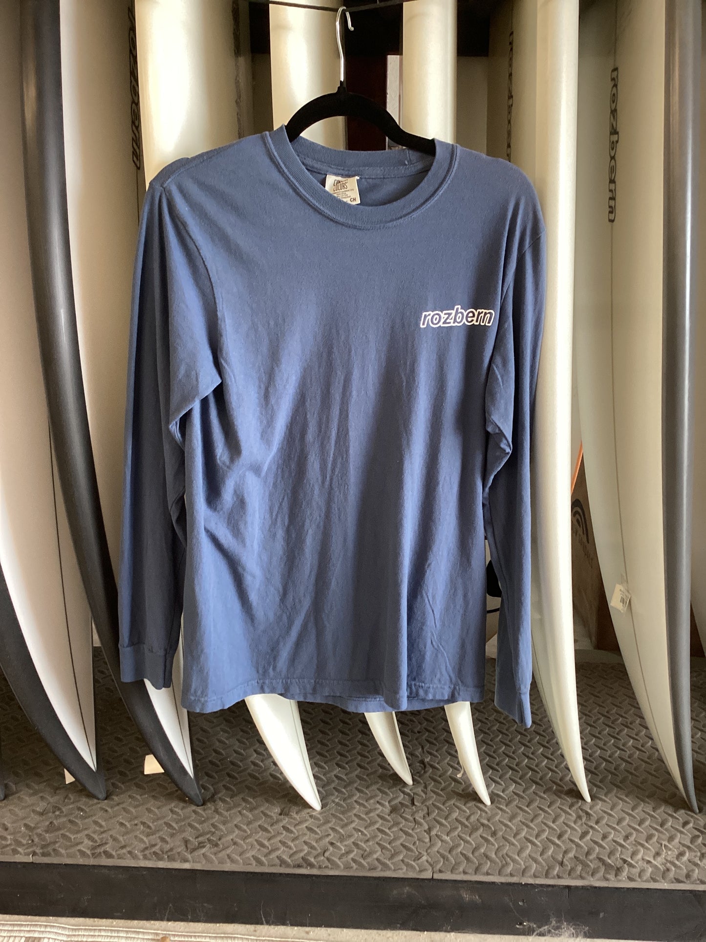 Rozbern Long Sleeve Tee - Steel Blue