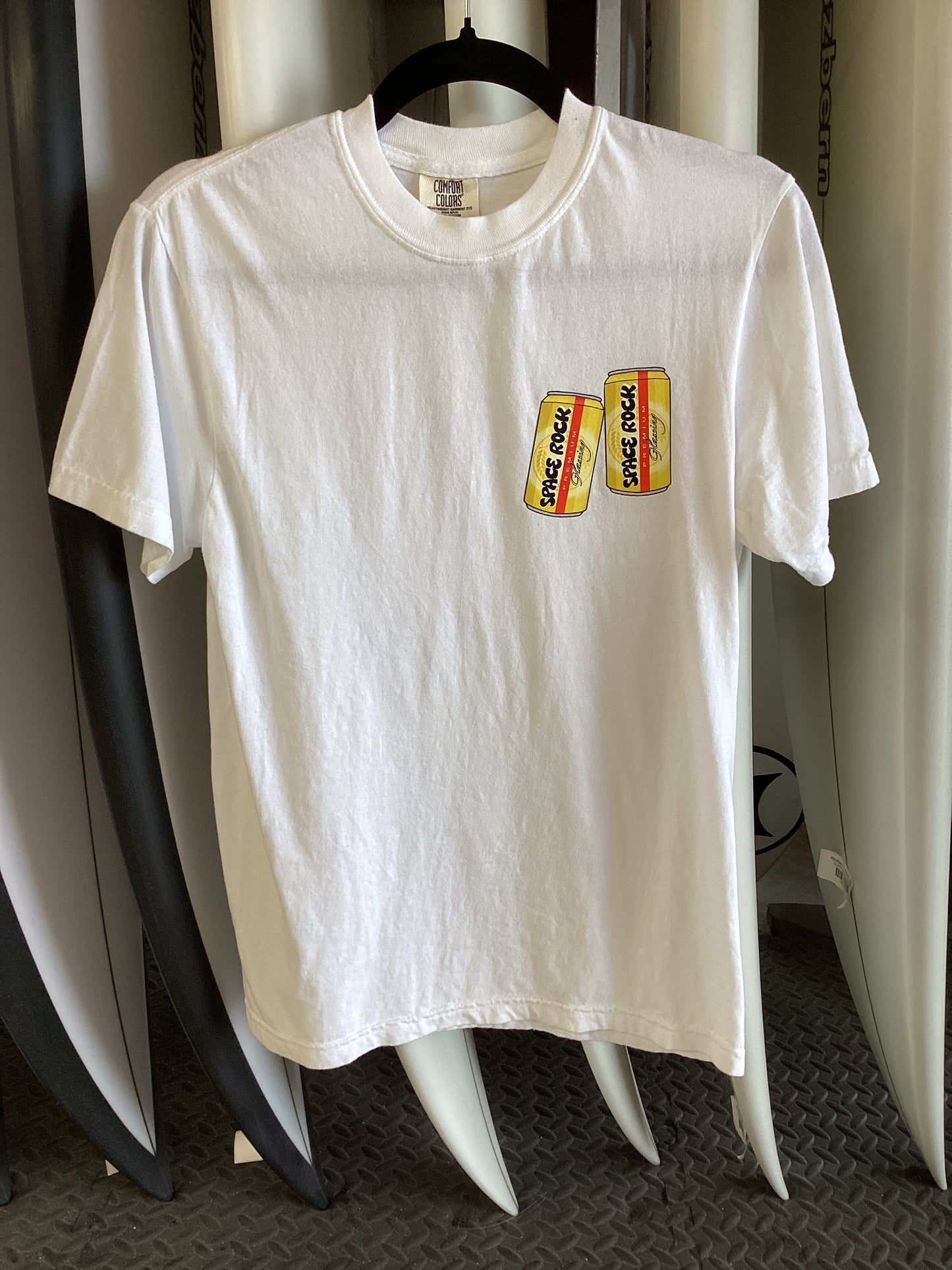 Spacerock Premium Beer Tee - White