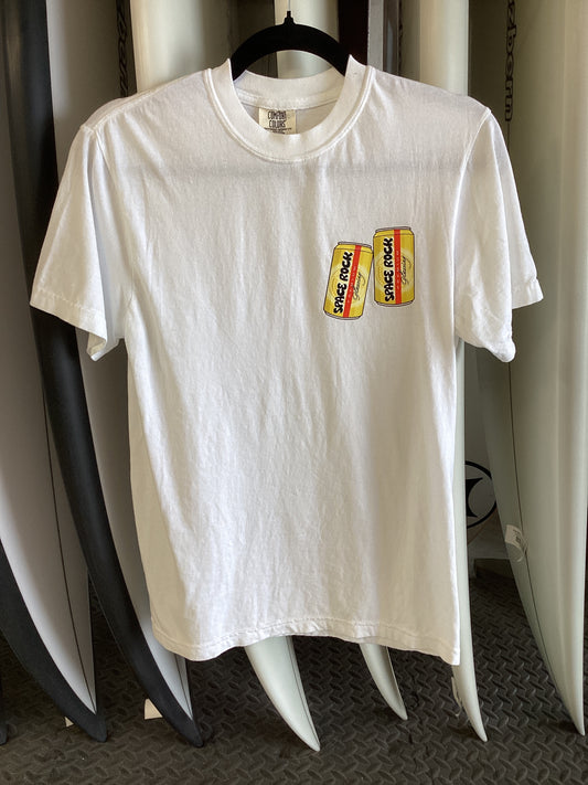 Spacerock Premium Beer Tee - White
