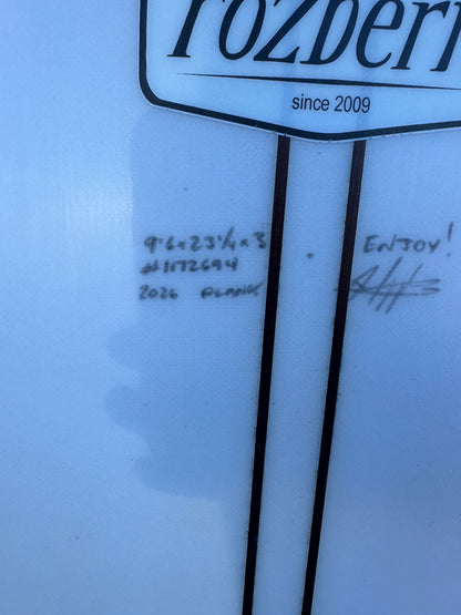 Plank | 9'6 x 23 1/4 x 3 | #1172694