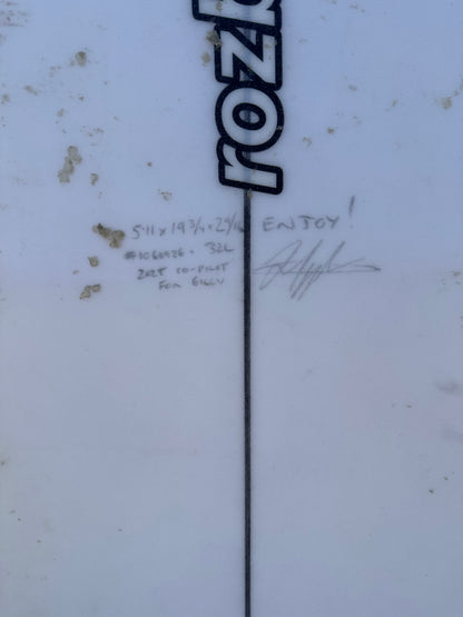 USED - Co-Pilot | 5’11 x 19 3/4 x 2 9/16 x 32L | #1060926