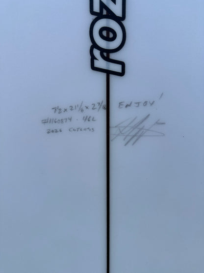 Cutlass |  7'2 x 21 /8 x 2 7/8 - 46.3L | #1160874